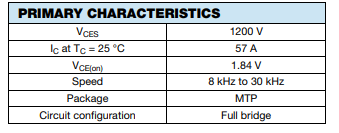 IGBT����VS-20MT120PFP��Ҫ����
