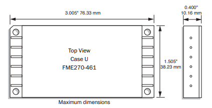 Interpoint FME270-461 EMI�����˲���
