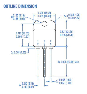 Solitron SMF404 N�����蹦��MOSFET
