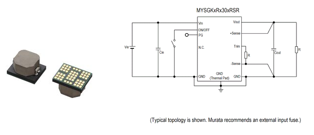 Murata����MYSGK1R830FRSR�Ǹ��뽵ѹDC-DCת���� 