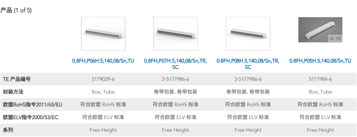 TEÌ©¿Æ5177986-6 PCB°å¶Ë²å×ùÁ¬½ÓÆ÷ TEÌ©¿Æ5177986-6 PCB°å¶Ë²å×ùÁ¬½ÓÆ÷