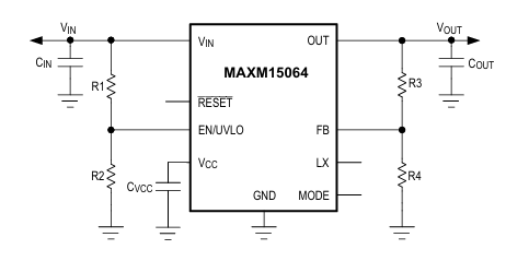 MAXM15062/MAXM15063/MAXM15064��ѹ��Դ����
