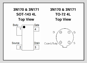 Linear Systems 3N170/3N171��N������ǿ��MOSFET