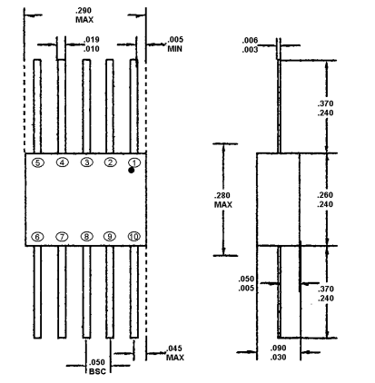 10Òý½ÅÌÕ´É·â×°Microsemi 10Òý½ÅÌÕ´É·â×°Microsemi