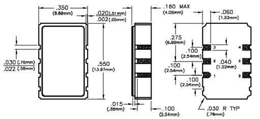 Connor-Winfield VSM61/VSM62/VSM64 6Òý½Å±íÃæÌù×°VCXO Connor-Winfield VSM61/VSM62/VSM64 6Òý½Å±íÃæÌù×°VCXO