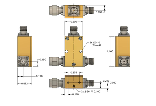 QMC-CRYOTEE-0010-FMFµÍÎÂÆ«ÖÃTÐͽÓÍ·ÍâÐγߴçͼ QMC-CRYOTEE-0010-FMFµÍÎÂÆ«ÖÃTÐͽÓÍ·ÍâÐγߴçͼ