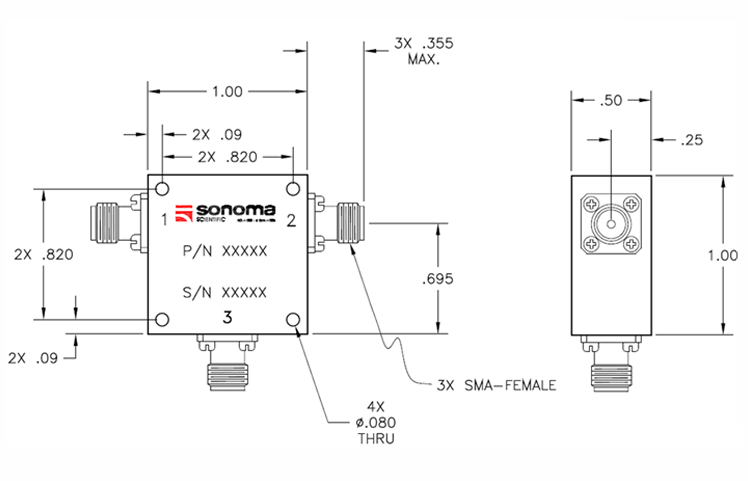 C1XM13 1.25-1.4GHz¸ß¹¦ÂÊSMA»·ÐÐÆ÷Sonoma Scientific C1XM13 1.25-1.4GHz¸ß¹¦ÂÊSMA»·ÐÐÆ÷Sonoma Scientific