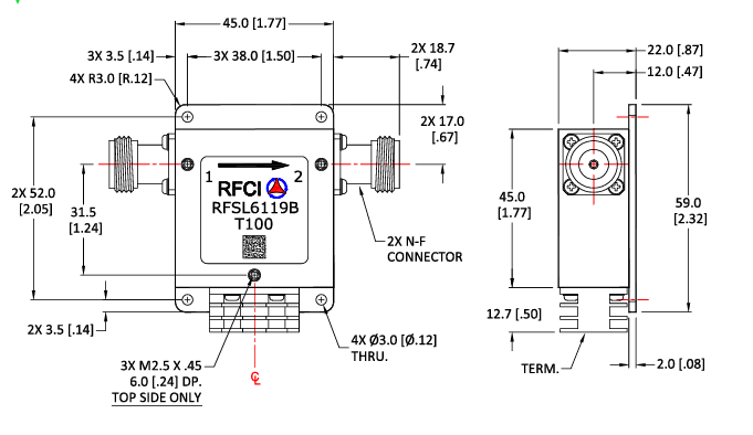 RFCI RFSL6119B-T100¸ôÀëÆ÷ RFCI RFSL6119B-T100¸ôÀëÆ÷