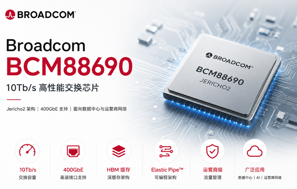 Broadcom BCM88690����оƬ