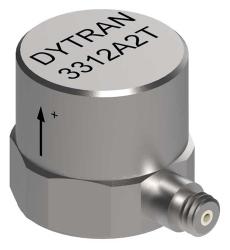DYTRAN �ͺ� 3312A2T�� TEDS ��ͨ�ü��ٶȼ�