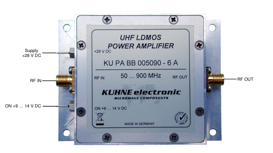 KU PA BB 005090-6 A UHF LDMOS���Թ��ʷŴ���Kuhne