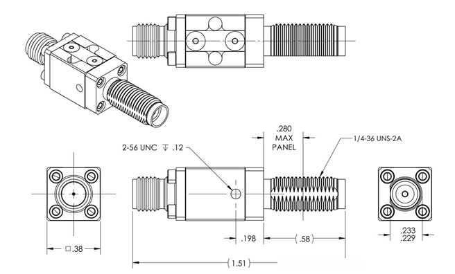 QMC-CRYOATTF-00BLK���·Ǵ���˥����Quantum Microwave
