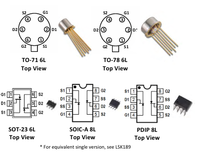 LS843ϵ��JFET�Ŵ���Linear Systems��Ƭ˫N����